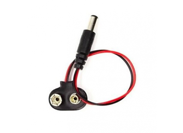 Đế pin 9V kèm jack Đế pin 9V kèm jack